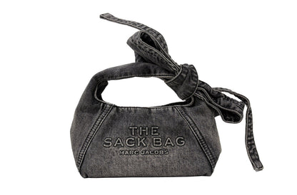 Marc Jacobs The Bow Denim Sack Bag Purse