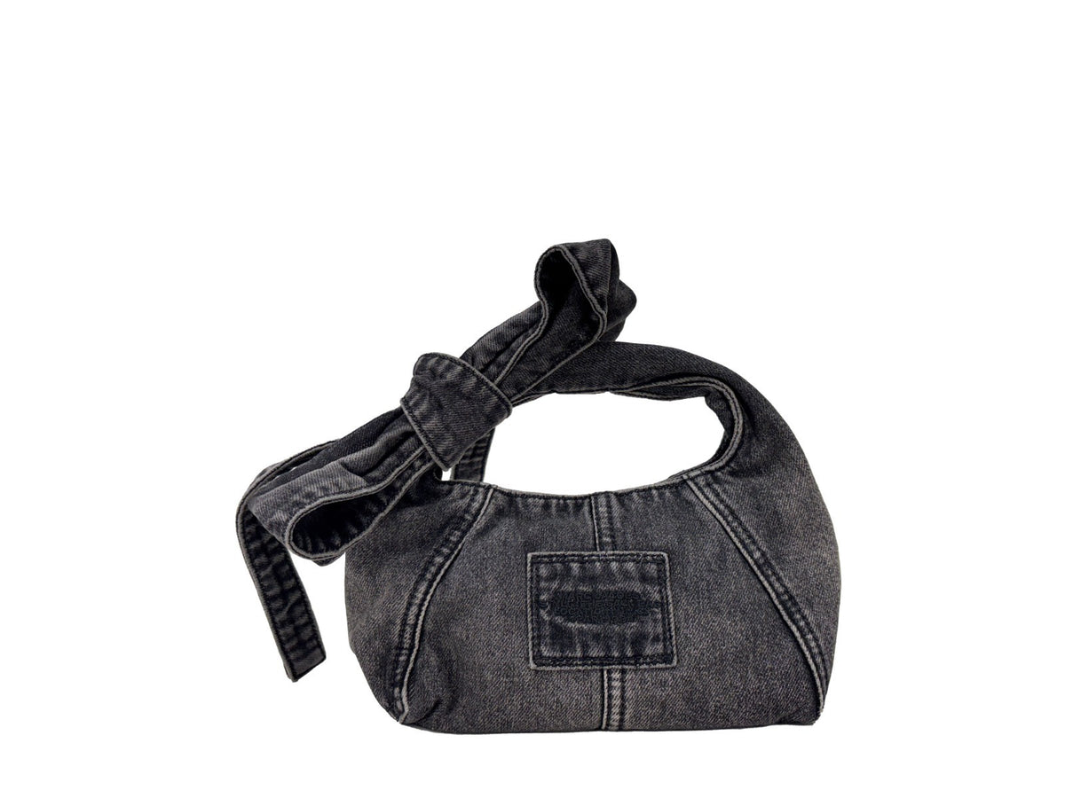 Marc Jacobs The Bow Denim Sack Bag Purse