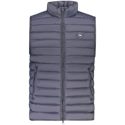 Blue Polyamide Men's Jacket