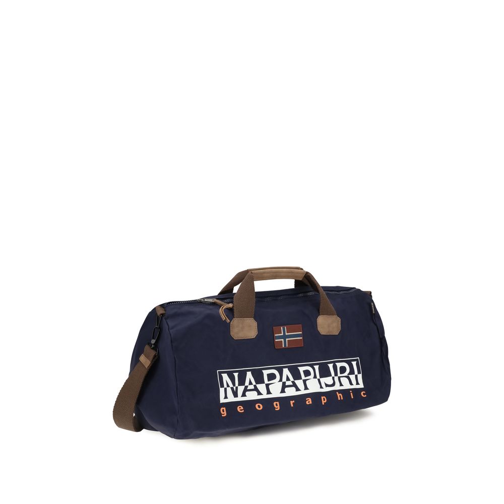 Blue Cotton Shoulder Bag