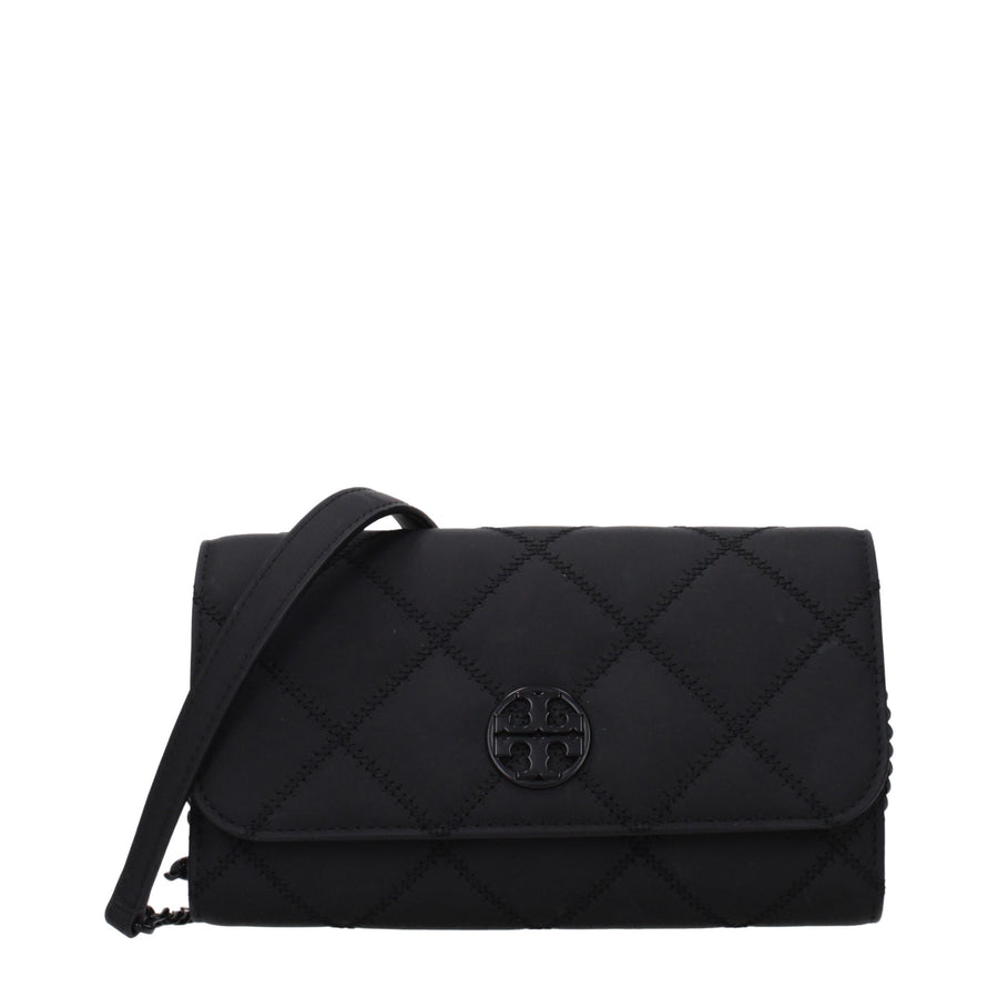Black Leather Clutch Bag