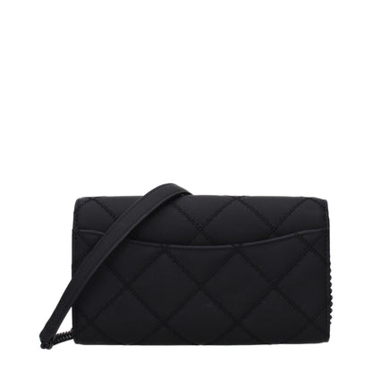 Black Leather Clutch Bag