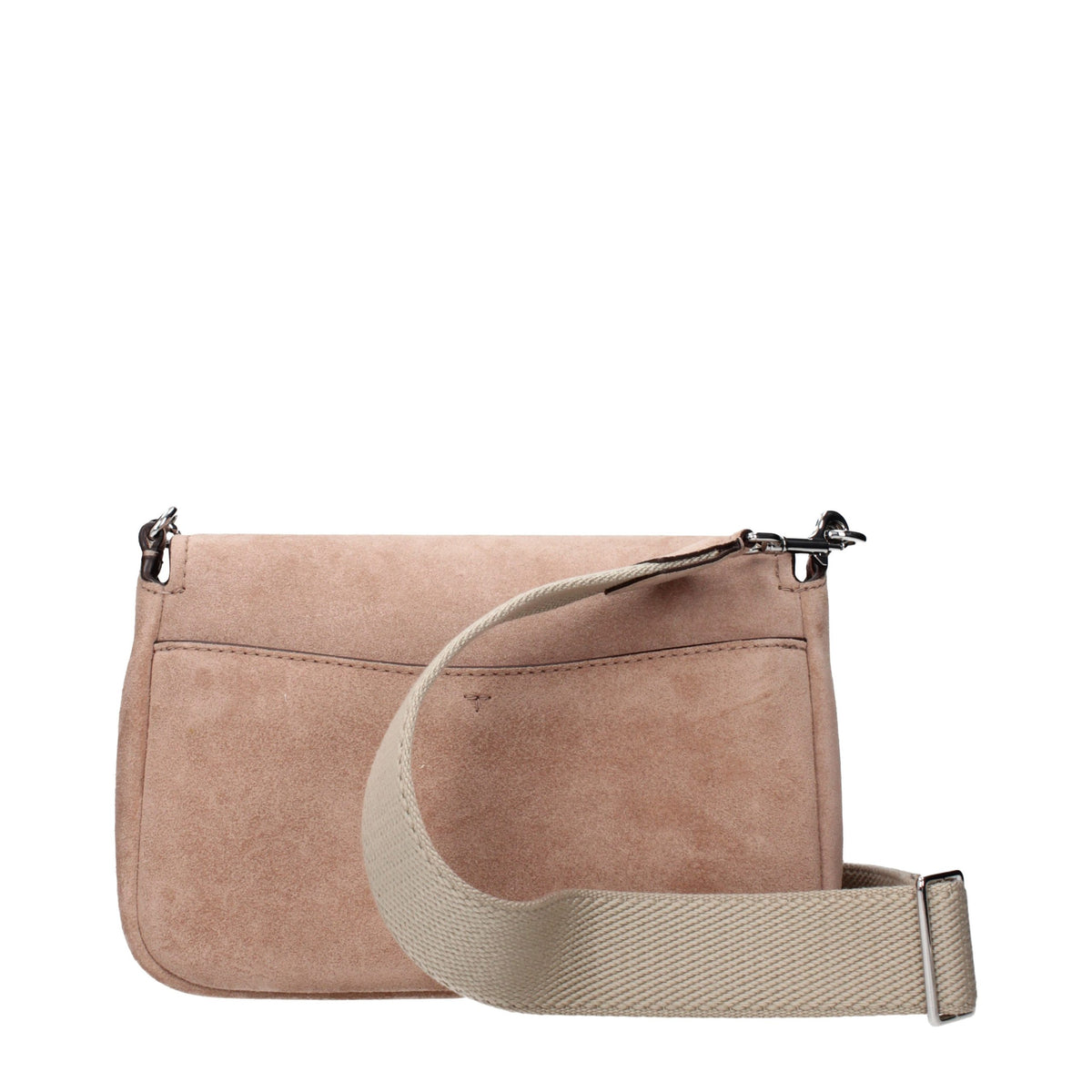 Pink Leather Crossbody Bag