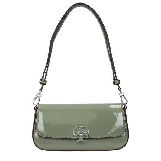 Green Leather Shoulder Bag