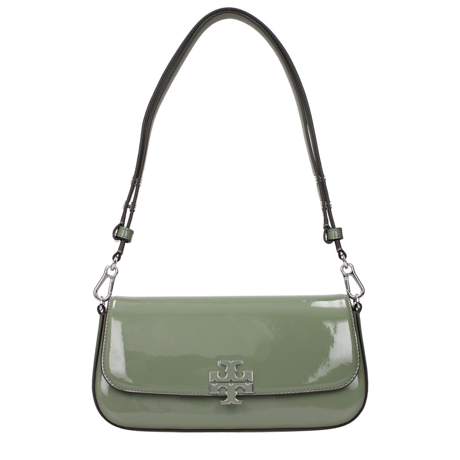 Green Leather Shoulder Bag
