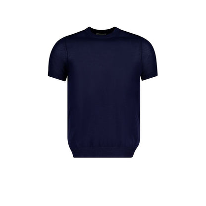 Blue Wool Sweatshirt