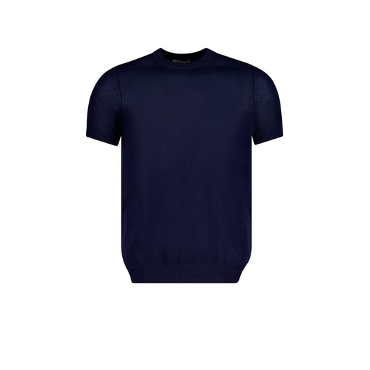 Blue Wool Sweatshirt