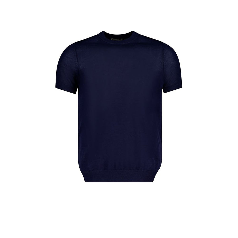 Blue Wool Sweatshirt