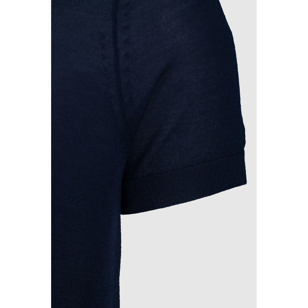 Blue Wool Sweatshirt