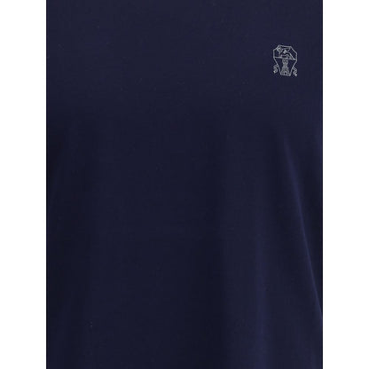 Blue Cotton T-Shirt