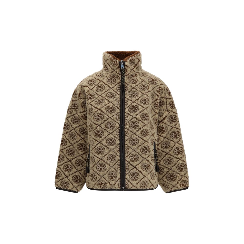 Beige Recycled Polyester Shell Jacket
