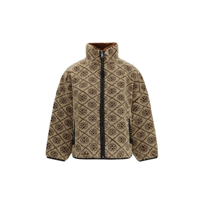 Beige Recycled Polyester Shell Jacket
