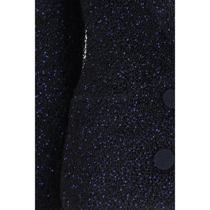 Blue Polyamide Blazer