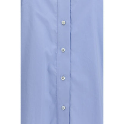 Blue Cotton Blouse