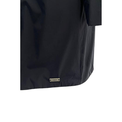 Blue Nylon Women Jacket