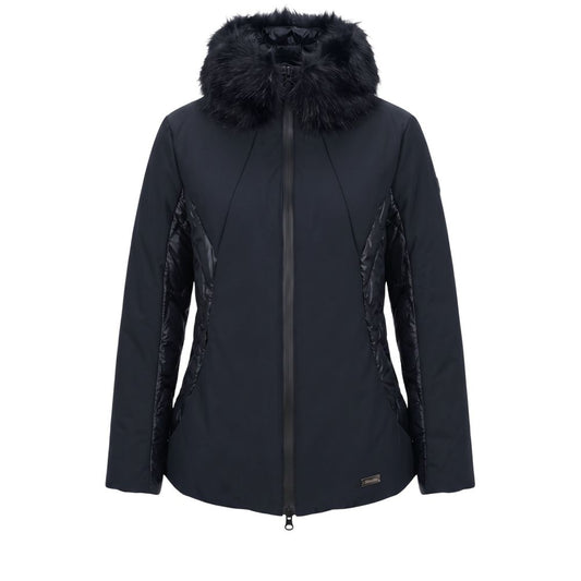 Blue Nylon Women Jacket