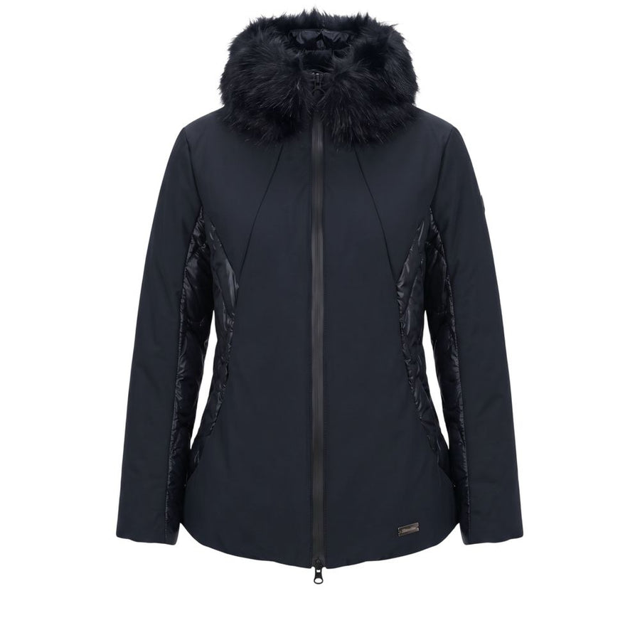 Blue Nylon Women Jacket