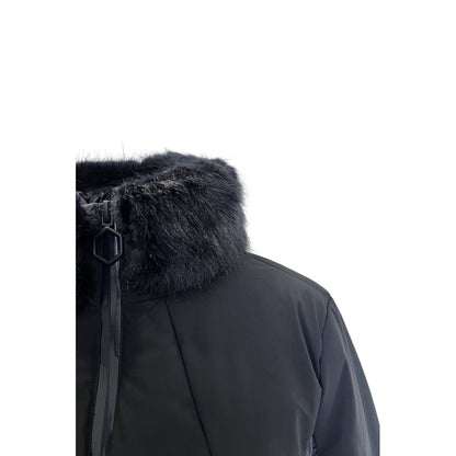 Blue Nylon Women Jacket