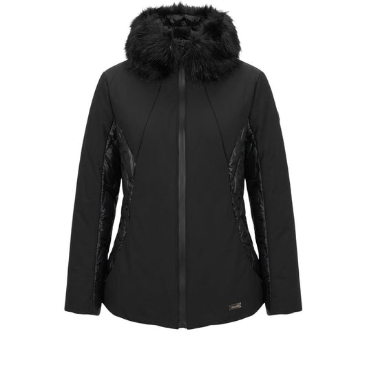 Black Nylon Women Jacket
