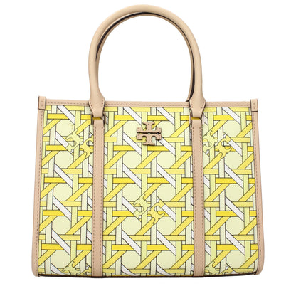 Yellow Fabric Handbag