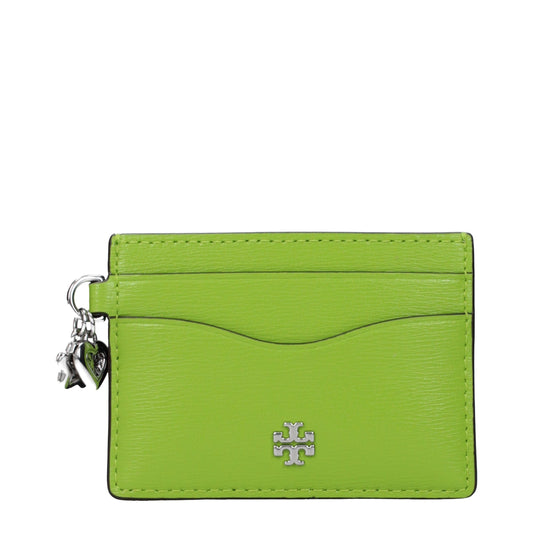 Green Leather Cardholder