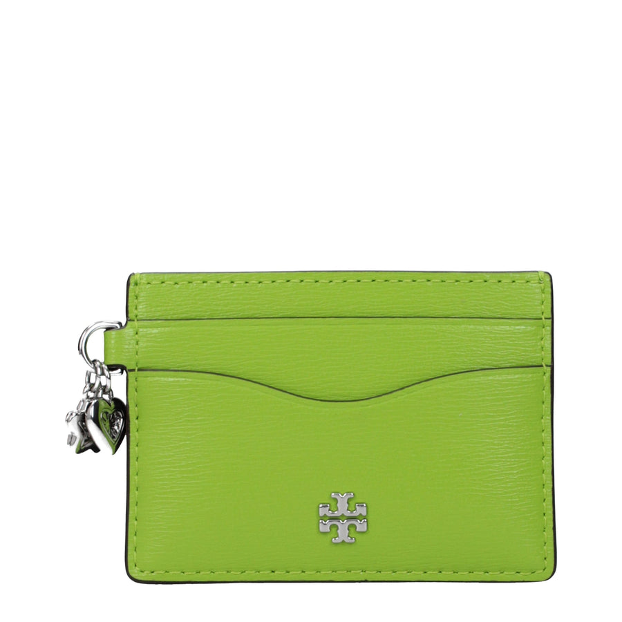 Green Leather Cardholder