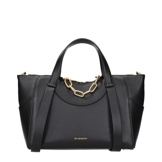 Black Leather Handbag