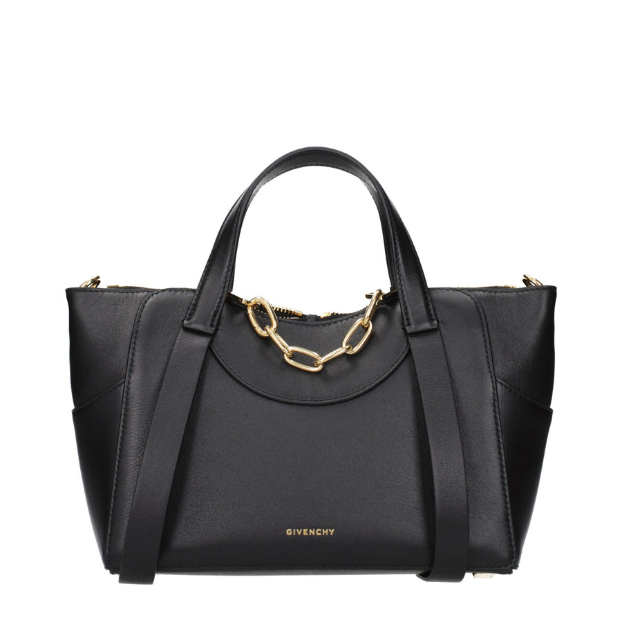 Black Leather Handbag