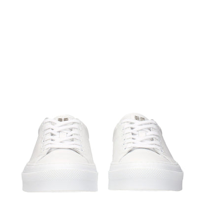 White Leather Sneakers