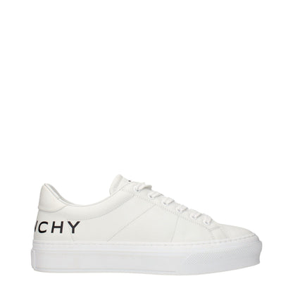 White Leather Sneakers