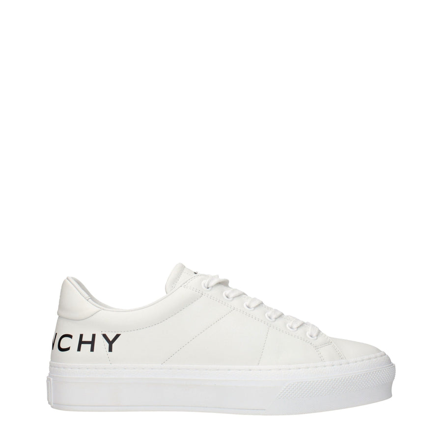 White Leather Sneakers