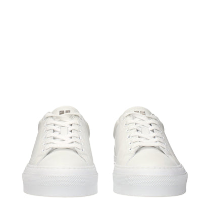 White Leather Sneakers