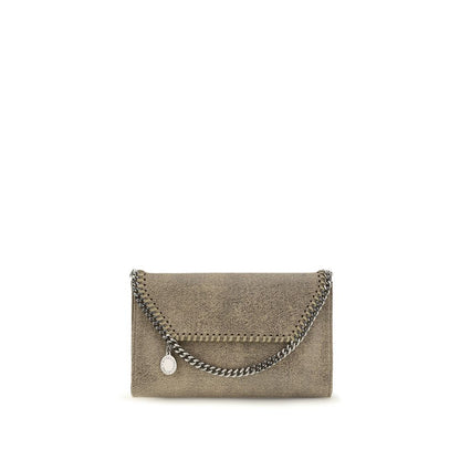Gray Polyester Shoulder Bag