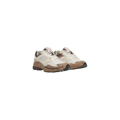 Beige Synthetic Athletic Sneakers
