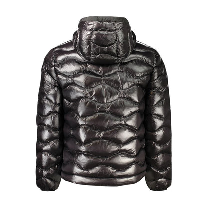Black Poliammide Men's Jacket