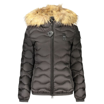 Black Polyamide Women's Jacket