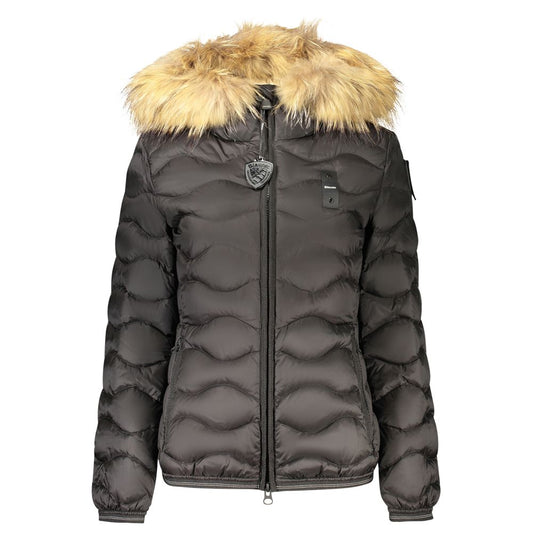 Black Polyamide Women's Jacket