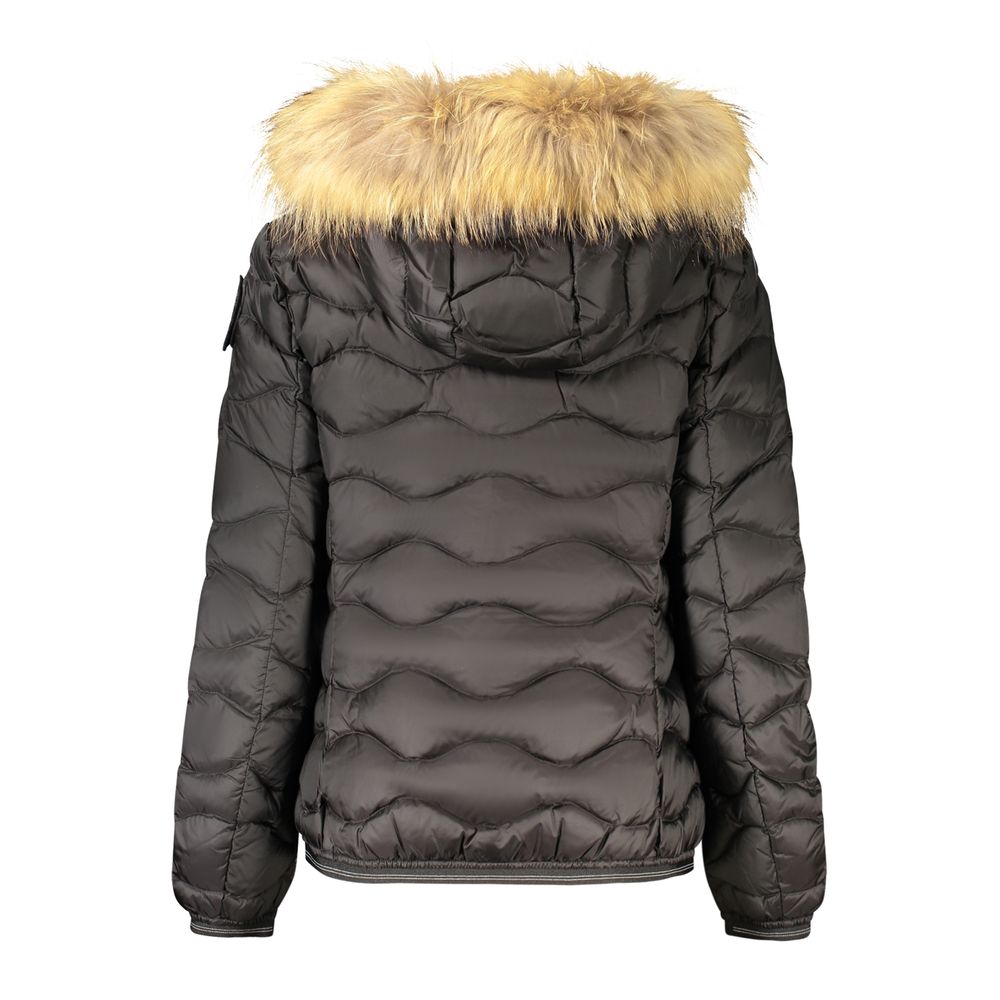 Black Polyamide Women's Jacket