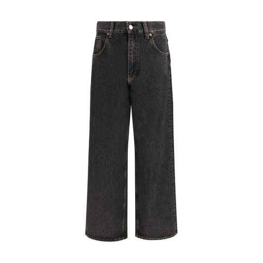 Black Cotton Jeans Denim