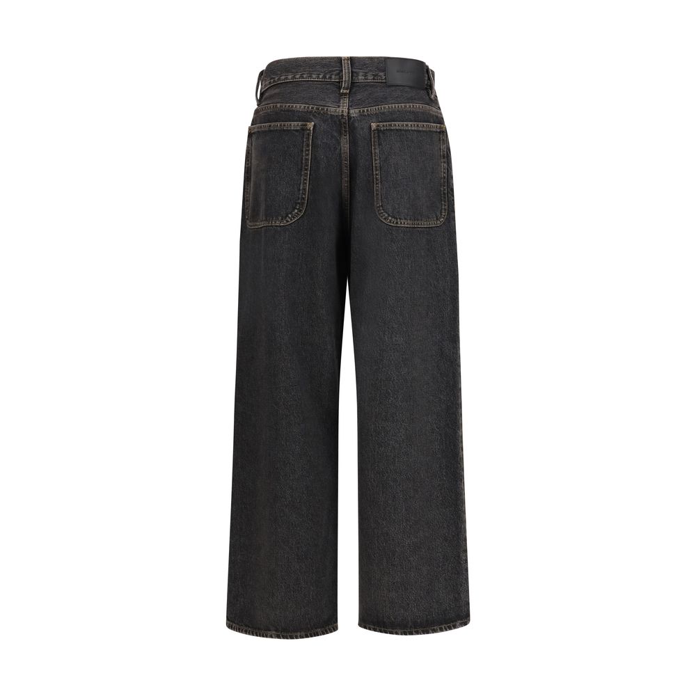 Black Cotton Jeans Denim