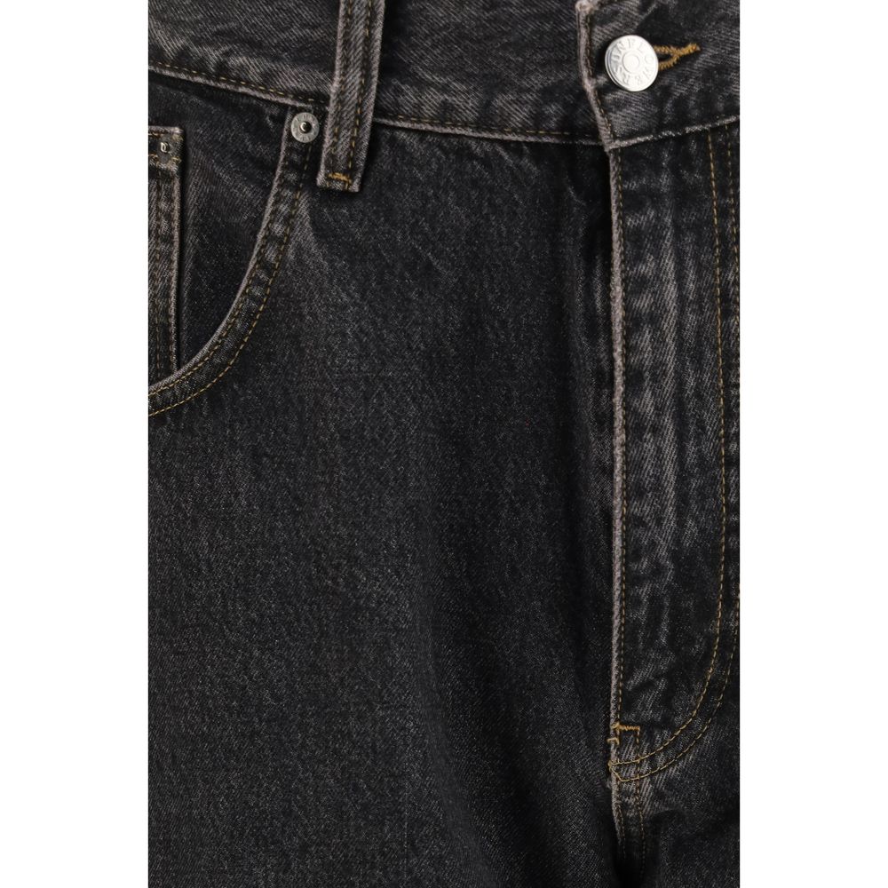 Black Cotton Jeans Denim