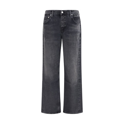 Black Organic Cotton Jeans Denim