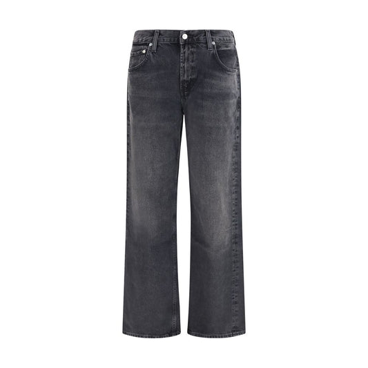 Black Organic Cotton Jeans Denim