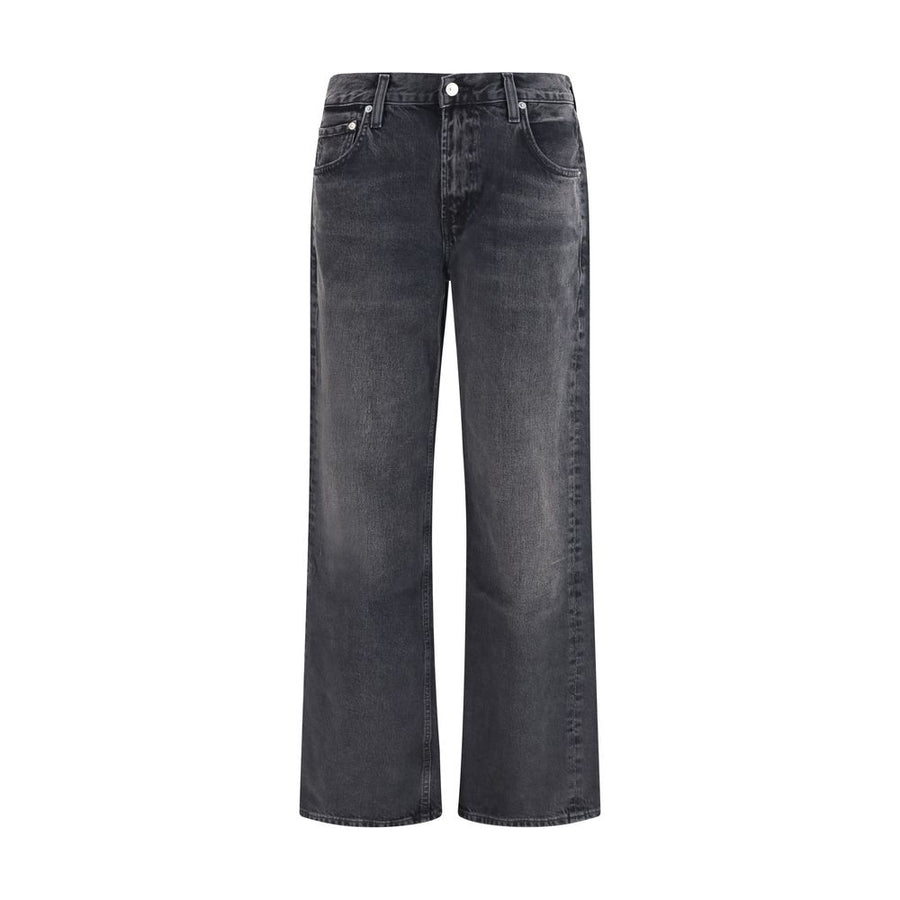 Black Organic Cotton Jeans Denim