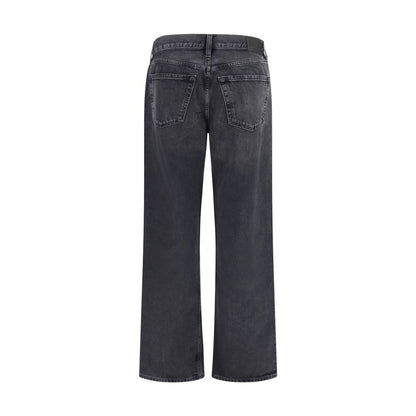 Black Organic Cotton Jeans Denim