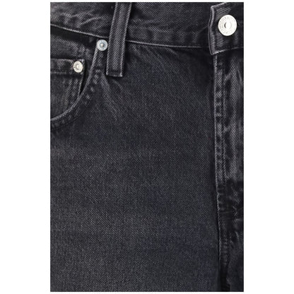 Black Organic Cotton Jeans Denim