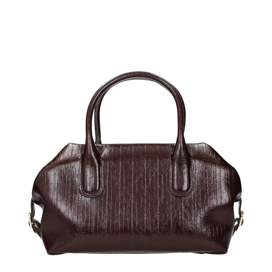 Brown Leather Handbag