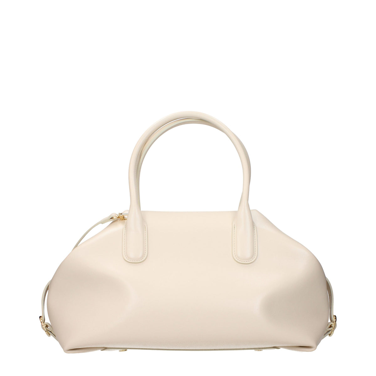 Beige Leather Handbag