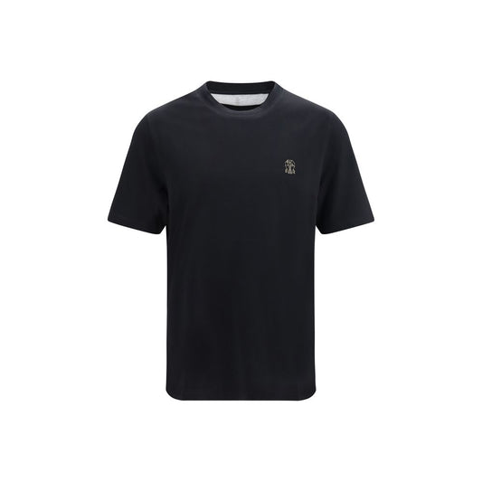 Black Cotton T-Shirt