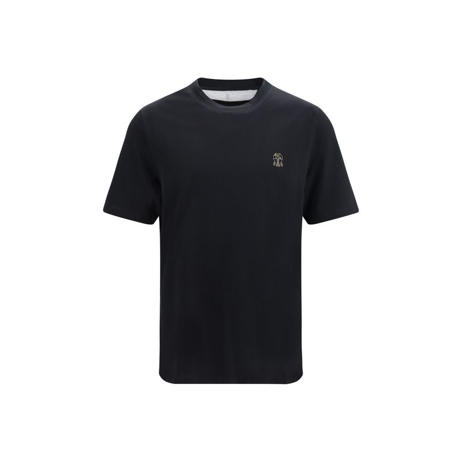 Black Cotton T-Shirt